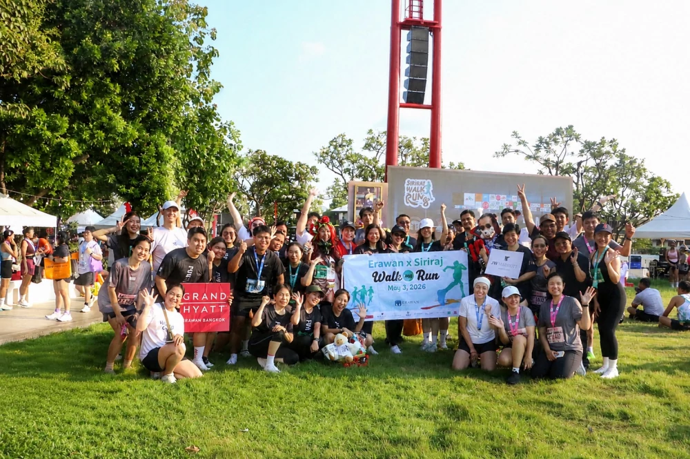 ดิ เอราวัณ กรุ๊ป ร่วมกิจกรรม “Siriraj Walk & Run ครั้งที่ 18 ประจำปี 2569” สร้างพลังแห่งการมีส่วนร่วมเพื่อสุขภาวะที่ดีของสังคมและการพัฒนาอย่างยั่งยืน