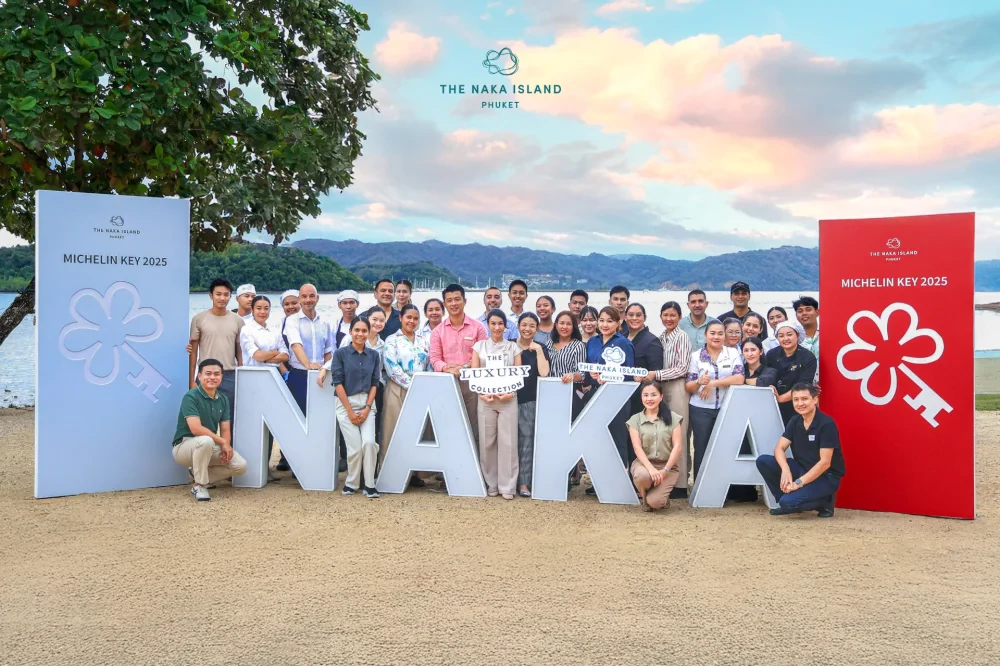 The Naka Island, a Luxury Collection Resort & Spa, Phuket Awarded MICHELIN Key Hotel 2025