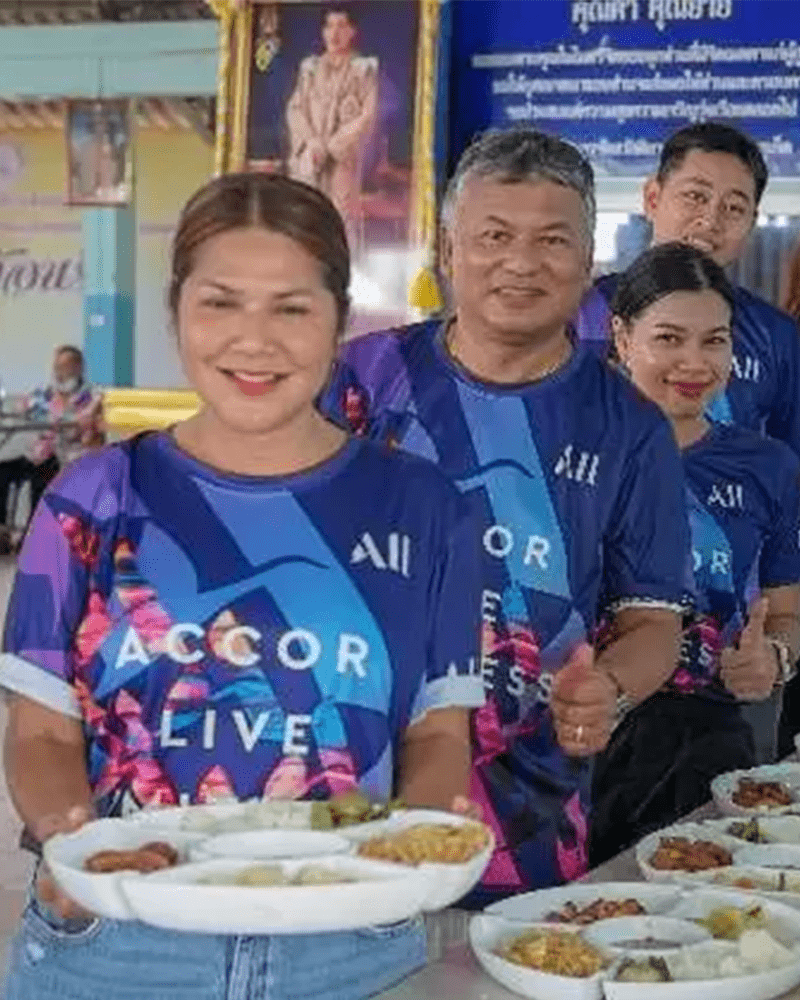 Luncheon to Elder People