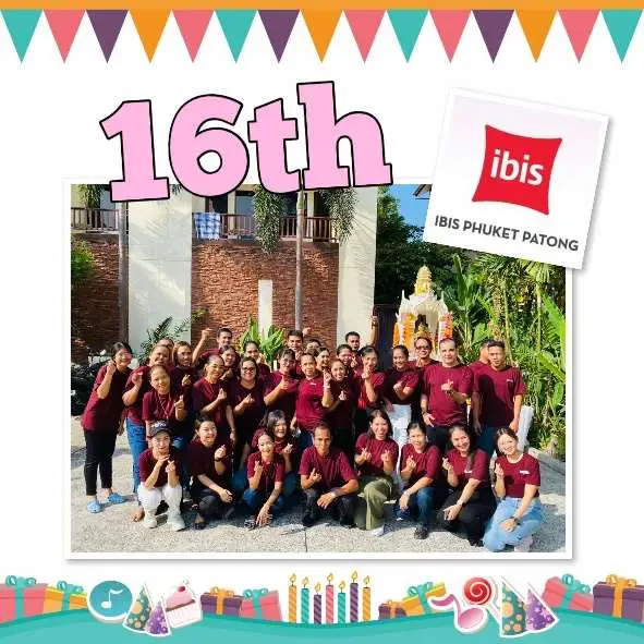 16th Annual Hotel Anniversary at ibis Phuket Patong