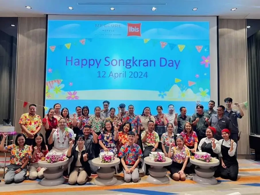 Songkran Day on 12 April 2024